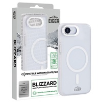 Eiger Husa Blizzard Magsafe GRS iPhone 16e Alb