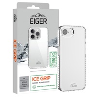 Eiger Husa Ice Grip GRS iPhone 16e Clear
