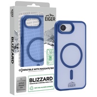 Eiger Husa Blizzard Magsafe GRS iPhone 16e Albastru