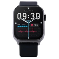 Vivax SmartWatch Life FIT3, Bluetooth 5.2, Rezistența la apă IP68, Procesor Realtek RTL8763EW / 2 nuclee, 128 GB, Negru