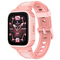 LAGENIO Smartwatch pentru copii cu Functie Telefon, K10 Conexiune 4G, Localizare GPS, IP68, Funcție SOS, Roz