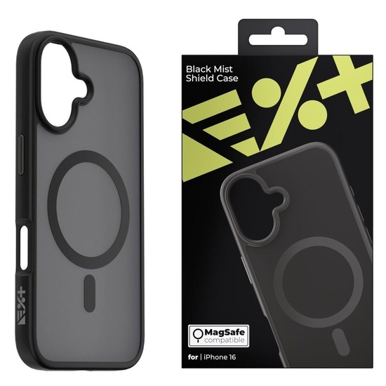 Next One Husa Mist Shield iPhone 16, MagSafe, Negru