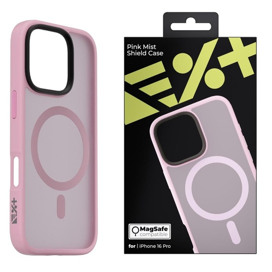 Next One Husa Mist Shield iPhone 16 Pro, MagSafe, Roz