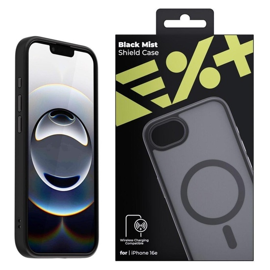 Next One Husa Mist Shield iPhone 16e, MagSafe, Negru
