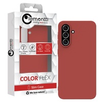 Lemontti Husa Silicon Silky Samsung Galaxy A56 Rosu