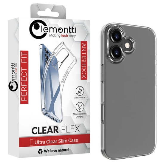 Lemontti Husa Silicon iPhone 17 Transparent