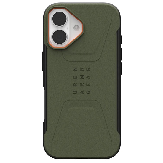 UAG Husa Civilian Magsafe iPhone 17 Olive/Orange