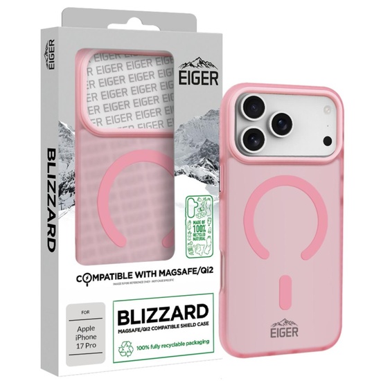 Eiger Husa Blizzard Magsafe GRS iPhone 17 Pro Roz