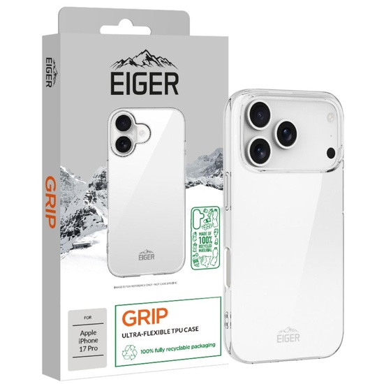 Eiger Husa Grip GRS iPhone 17 Pro Clear