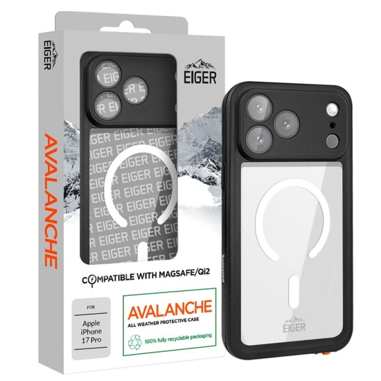Eiger Husa Avalanche Magsafe iPhone 17 Pro Black