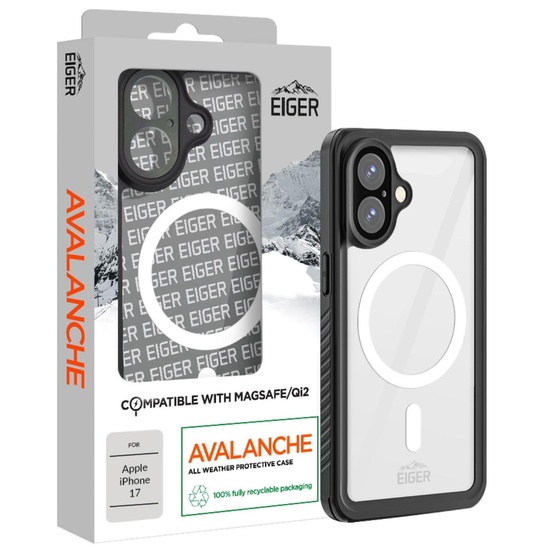 Eiger Husa Avalanche Magsafe iPhone 17 Black