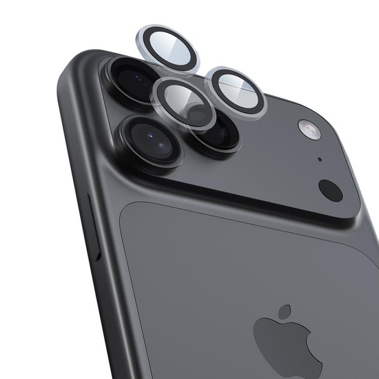 Devia Folie Sticla Camera Peak Series Crystal iPhone 17 Pro/ 17 Pro Max, Transparent, pachet de 3 buc