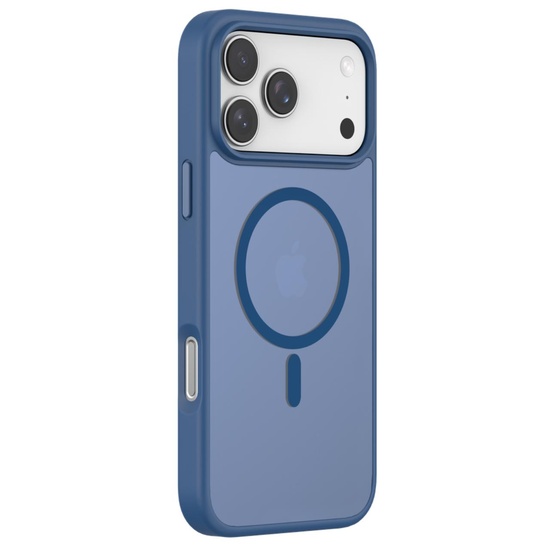 Devia Husa Pino Series Magnetic Shockproof iPhone 17 Pro Albastru