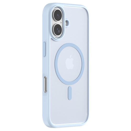 Devia Husa Pino Series Magnetic Shockproof iPhone 17 Albastru