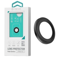 Devia Folie Sticla Camera Peak Series iPhone Air Black