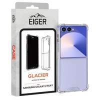 Eiger Husa Glacier Case Samsung Galaxy Z Flip7 Clear