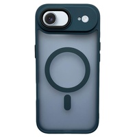 Husa Hybrid Matte Magsafe iPhone Air Bleumarin