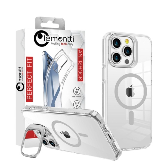 Lemontti Husa Tough MagSafe iPhone 16 Pro Max Alb