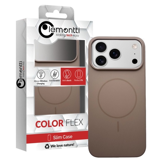 Lemontti Husa Blize MagSafe iPhone 17 Pro Max Crem