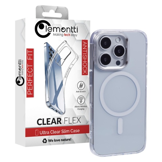 Lemontti Husa Clear Shield iPhone 16 Pro Transparent