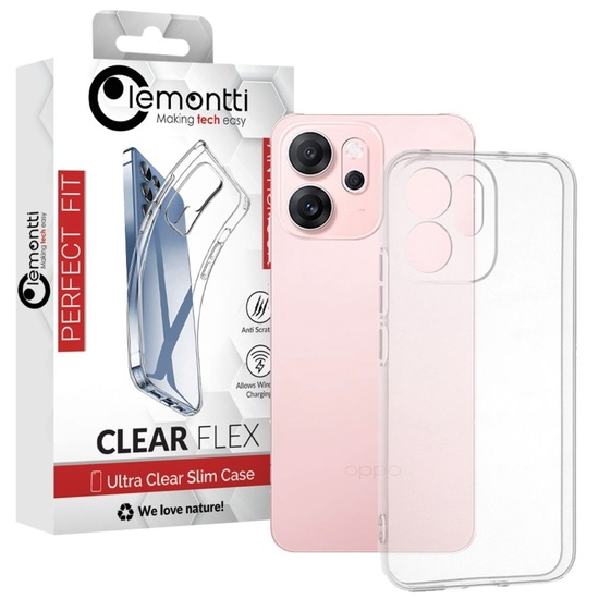 Lemontti Husa Silicon Oppo Reno14 F Transparent