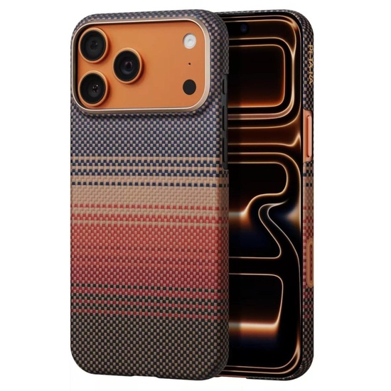 Pitaka Husa MagEZ 7 Ultra-Slim Aramida Magsafe iPhone 17 Pro Max Sunset