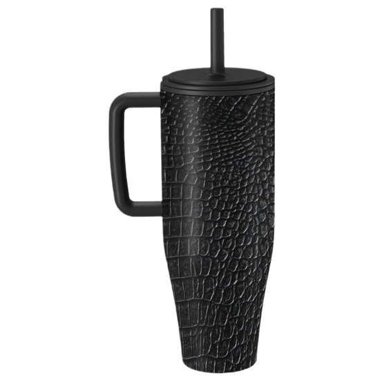 Burga Cana Termos Reaper's Touch 1.2 L cu capac anti scurgeri si pai reutilizabil, inox