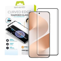 Lemontti Folie Sticla Curbata 3D Huawei Pura 80 Pro Negru
