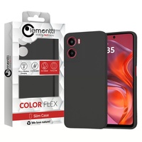 Lemontti Husa Silicon Soft Slim Motorola Moto G05 / E15 Negru	