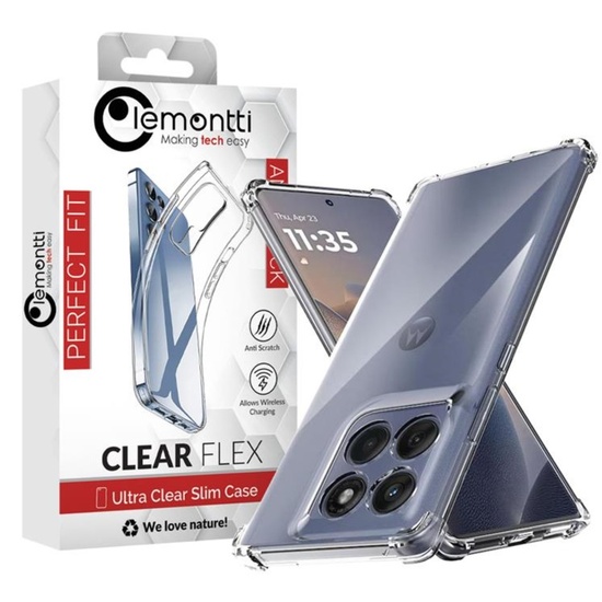 Lemontti Husa Shockproof Clear Silicon Motorola Edge 60 / Edge 60 Fusion Transparent