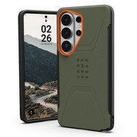 UAG Husa Civilian Magnetic Samsung Galaxy S26 Ultra Olive Drab / Orange