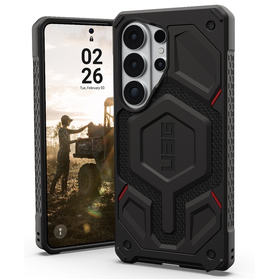 UAG Husa Monarch Pro Magnetic Samsung Galaxy S26 Ultra Kevlar Black