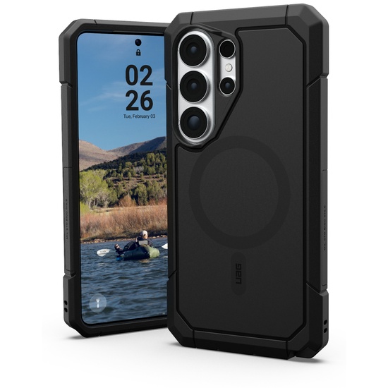 UAG Husa Trooper Magnetic Samsung Galaxy S26 Ultra Black (2 parti: spate + protectie margini)