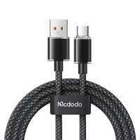 Mcdodo Cablu USB-A la Type-C Fast Charging, 100W, 1.2m, Negru