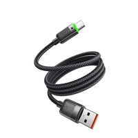 Mcdodo Cablu USB-A la Type-C Fast Charging 6A, Self-Winding Series 1.2m, Negru
