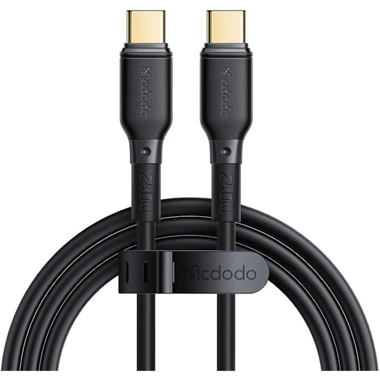 Mcdodo Cablu Type-C la Type-C 240W, Fast Charging, 5A, 1.2m, Negru