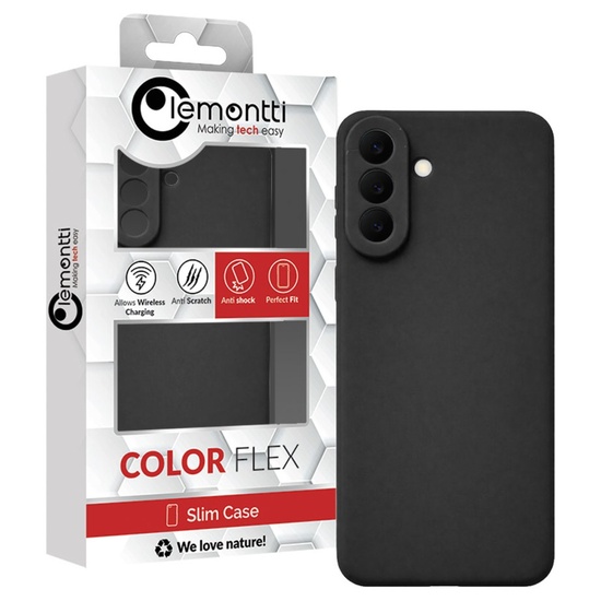 Lemontti Husa Silicon Soft Slim Samsung Galaxy A57 Negru