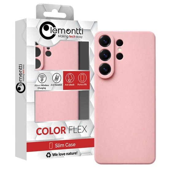 Lemontti Husa Silicon Soft Slim Samsung Galaxy S26 Ultra Roz