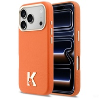 Karl Lagerfeld Husa Karl Head Logo MagSafe iPhone 17 Pro Orange