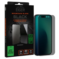 Eiger Folie Sticla Mountain Glass Privacy GRS iPhone 17 Pro Max / 16 Pro Max Black