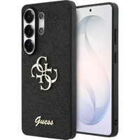 Guess Husa Fixed Glitter 4G Metal Logo Samsung Galaxy S26 Ultra Negru