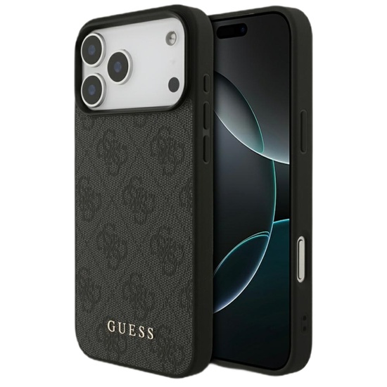 Guess Husa 4G Classic iPhone 17 Pro Max Negru