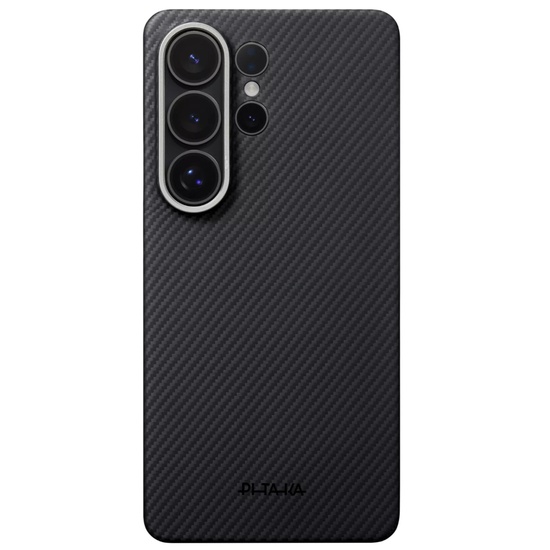 Pitaka Husa Ultra-Slim Edge Aramida Samsung Galaxy S26 Ultra Negru / Gri