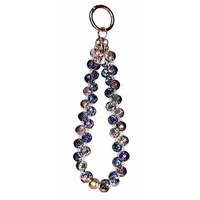 Lemontti Snur de mana pentru telefon Crystal Aurora, 30cm, Violet