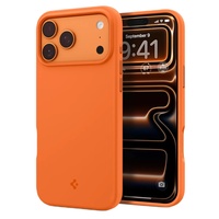 Spigen Husa Silicone Fit MagSafe iPhone 17 Pro Cosmic Orange