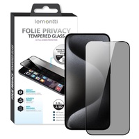 Lemontti Folie Sticla Privacy Full Fit Samsung Galaxy S24 Ultra Negru