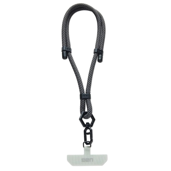 UAG Snur de umar universal pentru telefon Civilian, Graphite / Black, lungime reglabila, pana la 70 cm