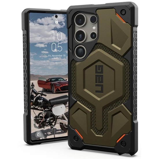 UAG Husa Monarch Pro Samsung Galaxy S24 Ultra Kevlar Element Green