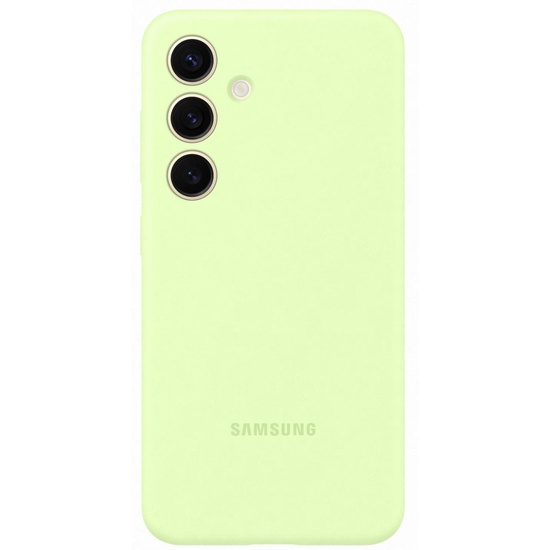 Samsung Husa Originala Silicone Cover Samsung Galaxy S24 Light Green
