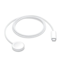Apple Cablu Original de incarcare Magnetic pentru Apple Watch, Fast Charger, USB-C, 1m, Alb
